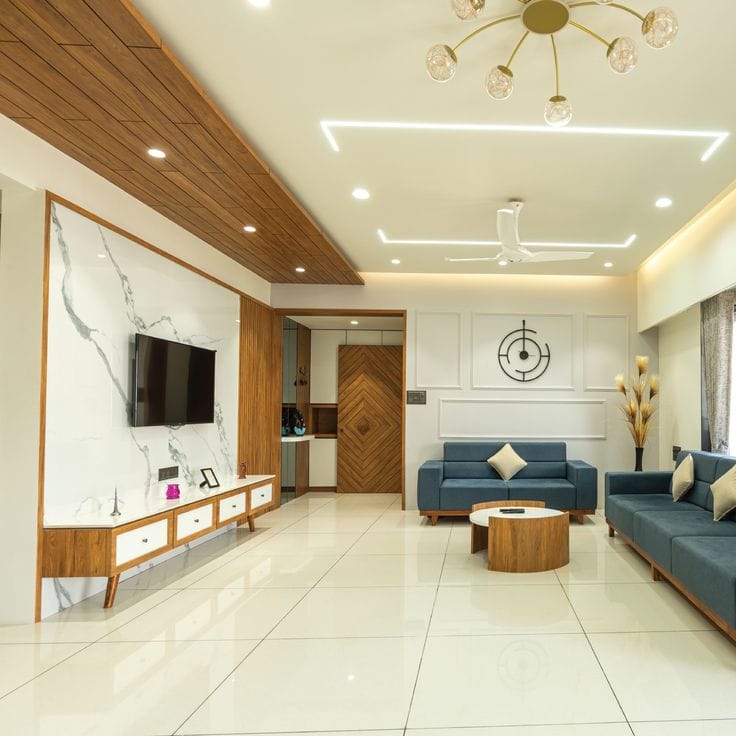 Beautiful modern kitchen interior